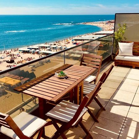Front Beach Apartment Póvoa de Varzim Buitenkant foto