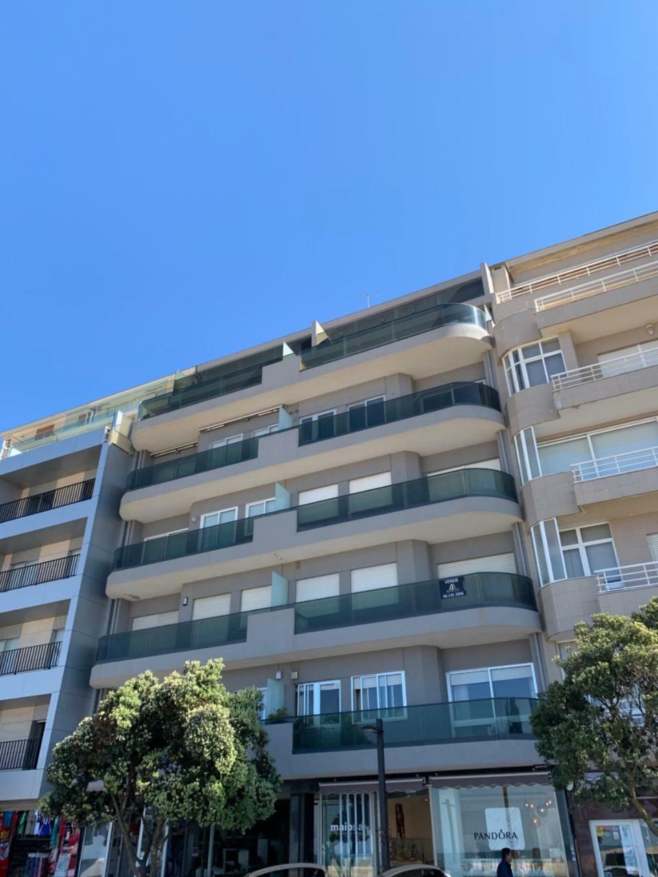 Front Beach Apartment Póvoa de Varzim Buitenkant foto